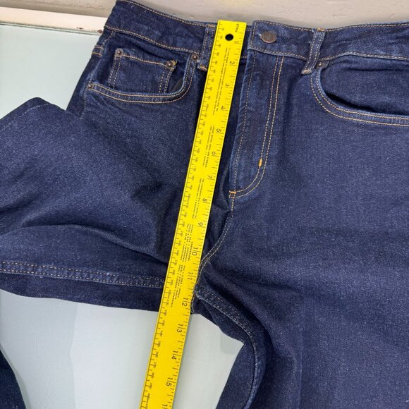 Rails The Getty High Rise Wide Leg Jeans Women's 27 Midnight Blues Cuffed - Picture 11 of 11